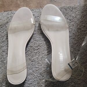 Cape Robbin Women's Clear Sandals